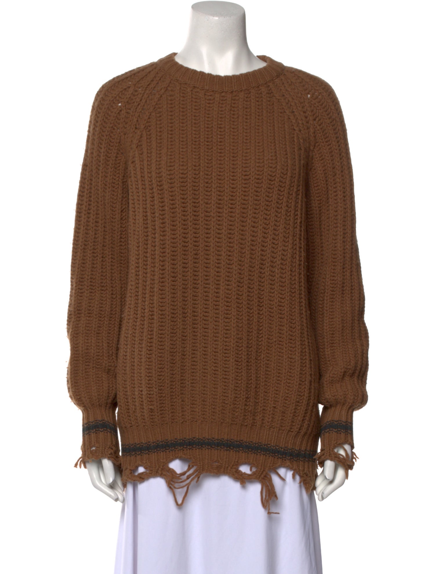 Golden Goose Merino Wool Crew Neck Sweater