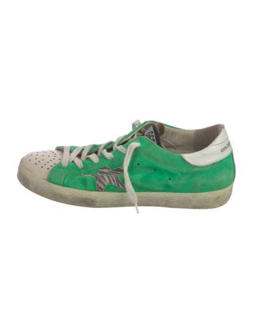 Golden Goose Sneakers Suede Distressed Accents IT 38 | 8