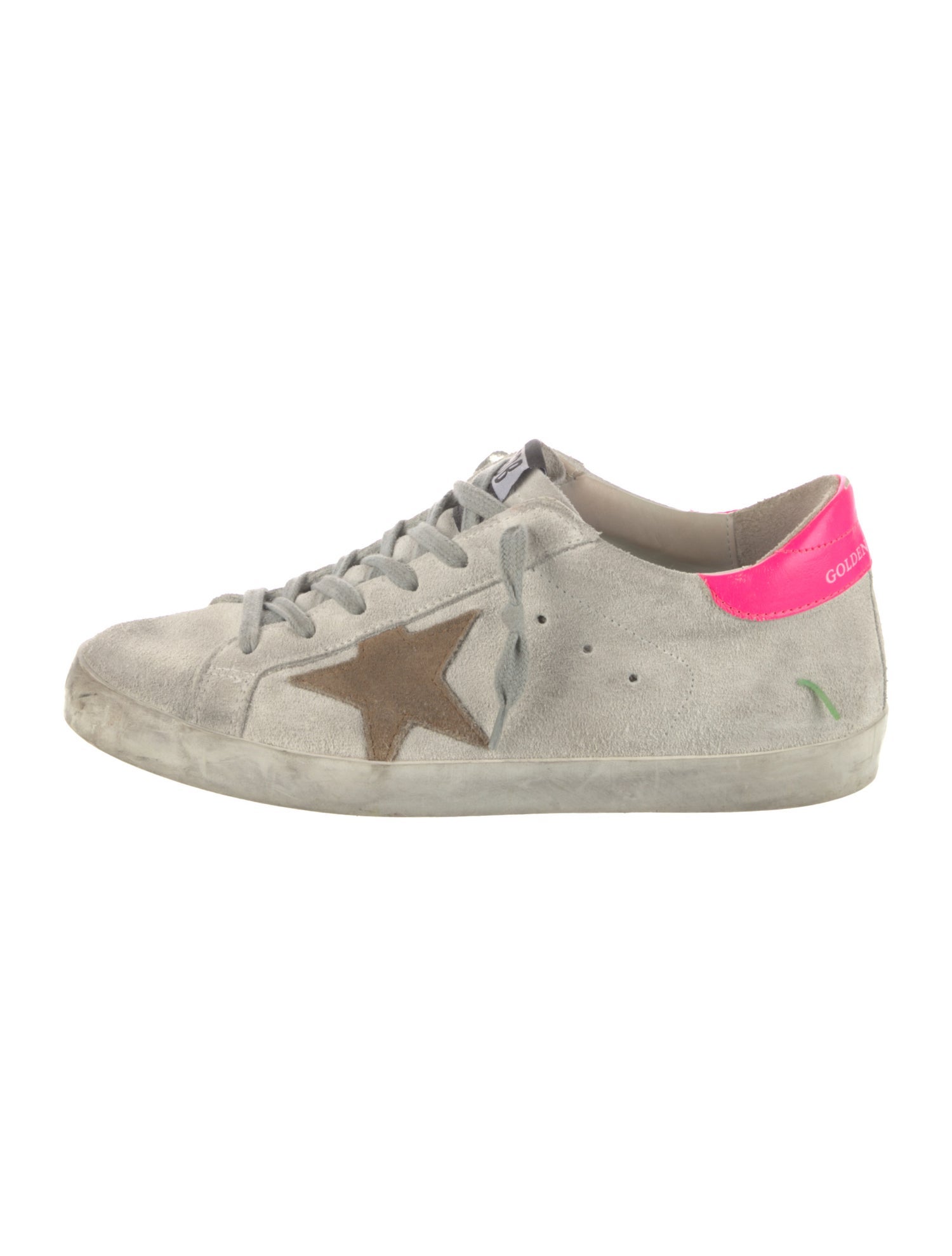 Golden Goose Suede Printed Sneakers