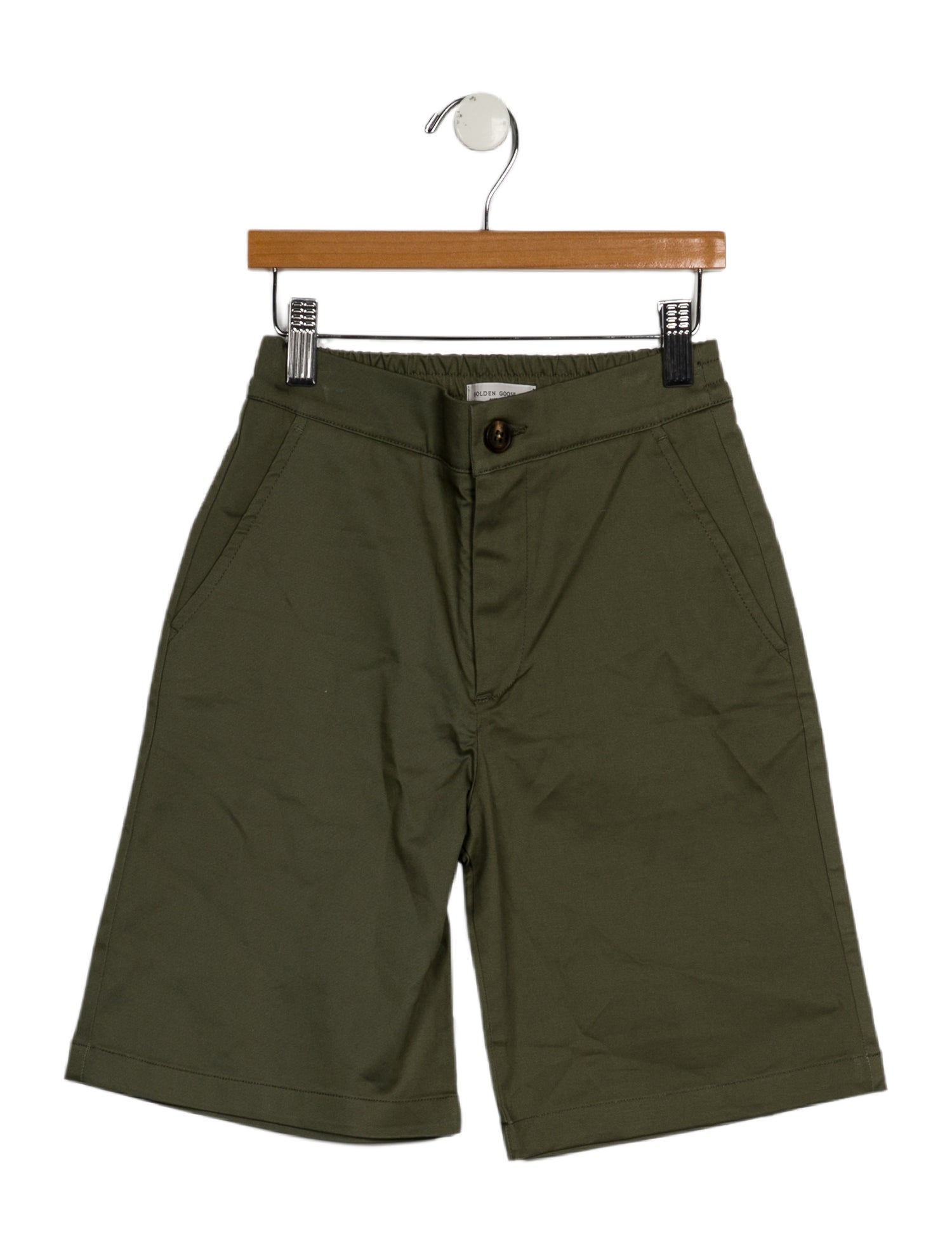 Golden Goose Boys Solid Shorts