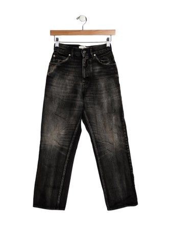 Golden Goose High-Rise Straight Leg Jeans
