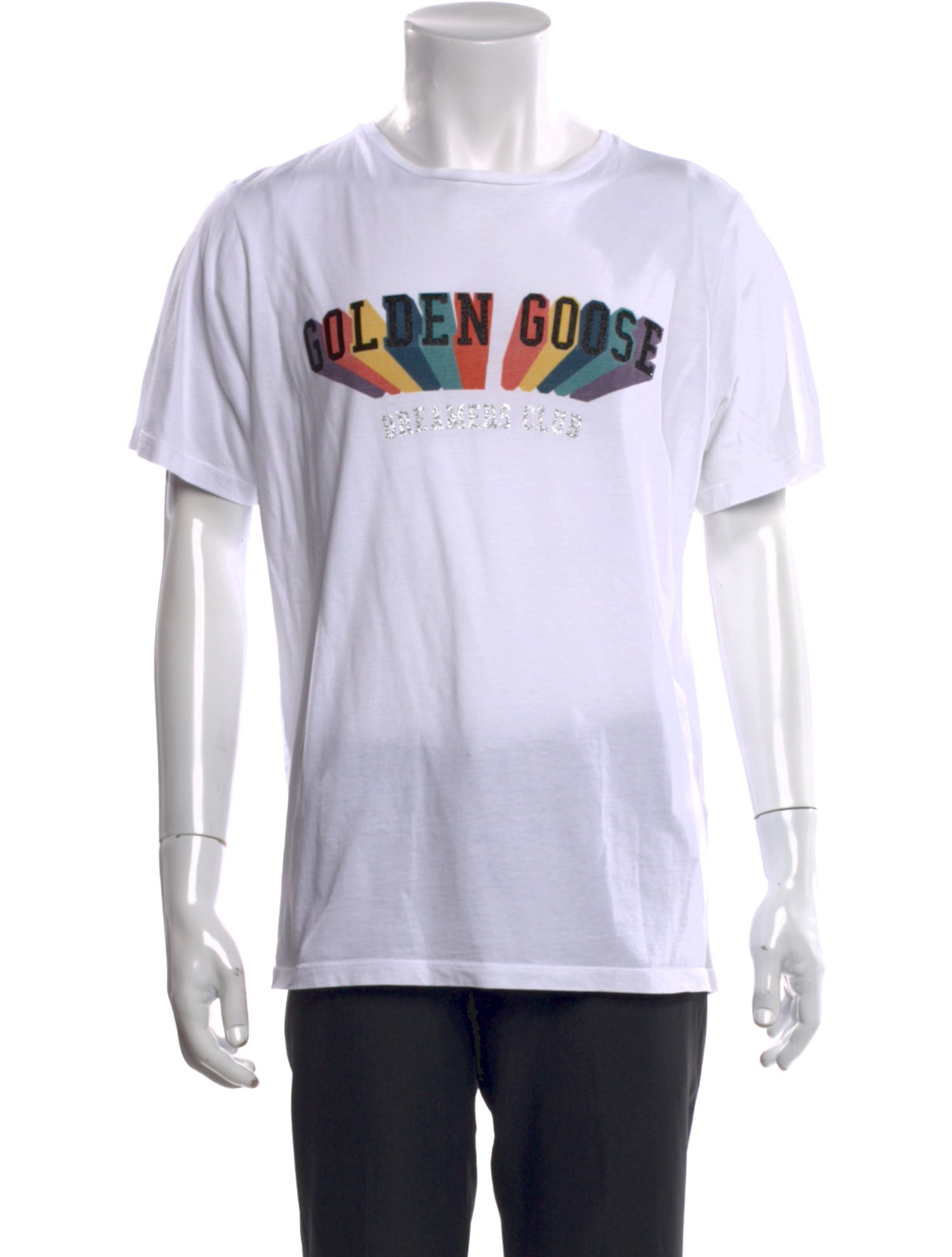 Golden Goose Graphic Print Crew Neck T-Shirt