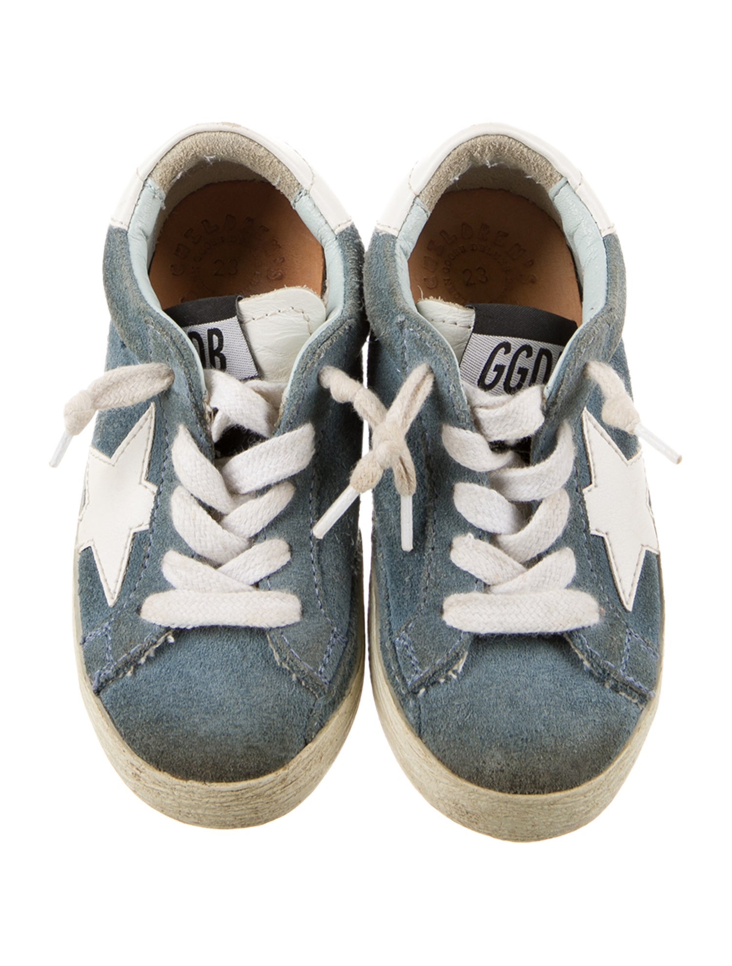 Golden Goose Kids' Suede Low Top Sneakers