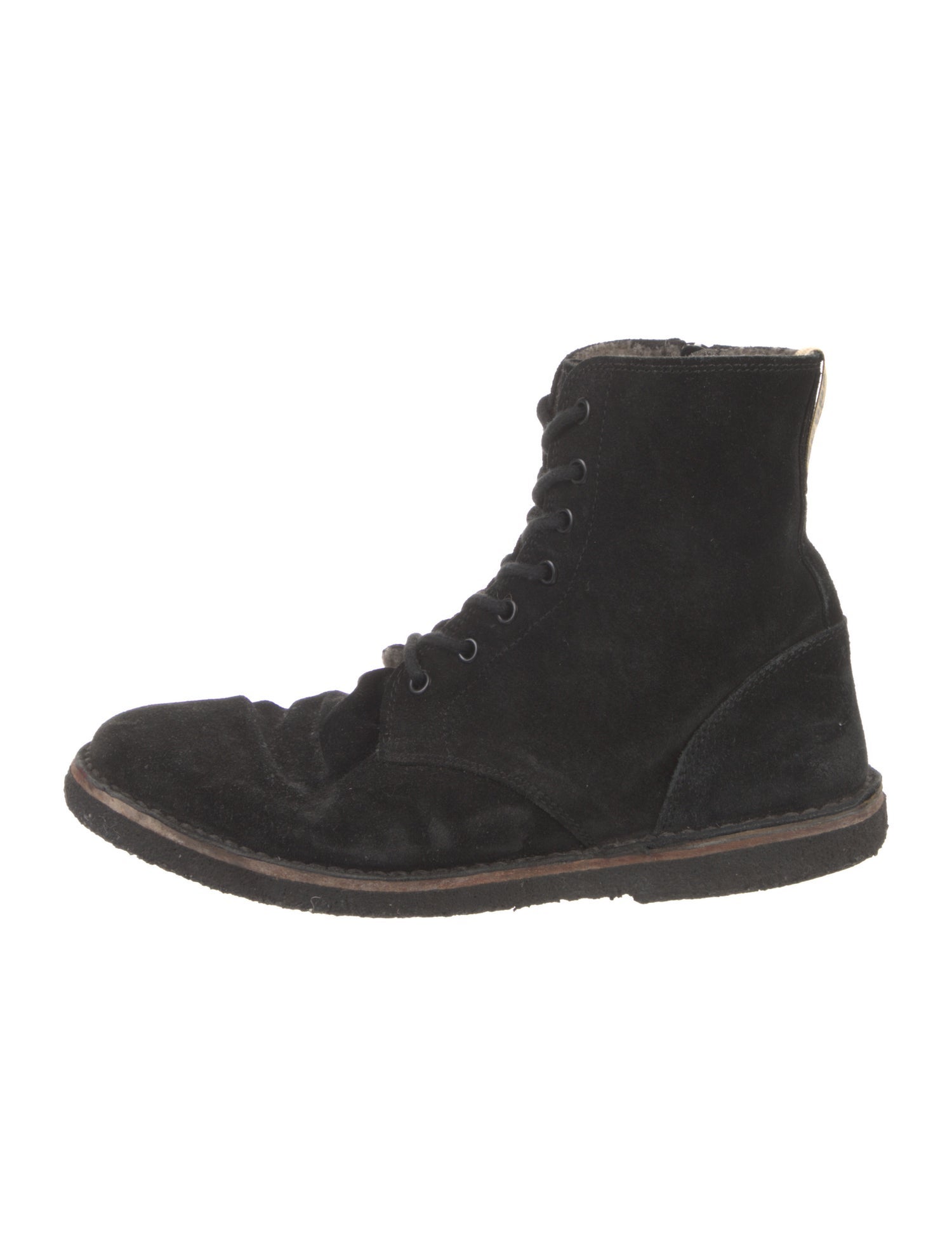 Golden Goose Suede Lace-Up Boots