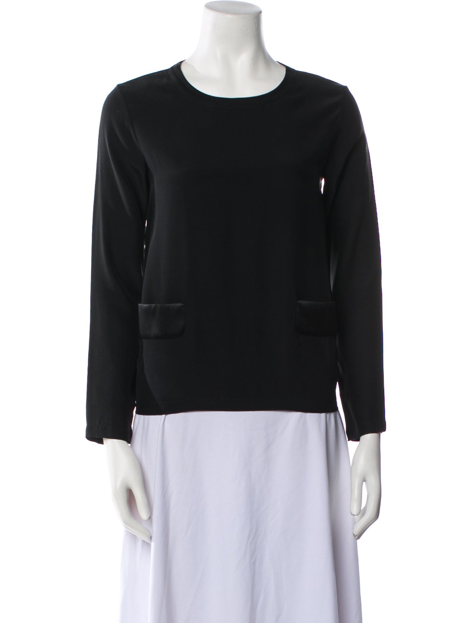 Golden Goose Silk Crew Neck Sweatshirt