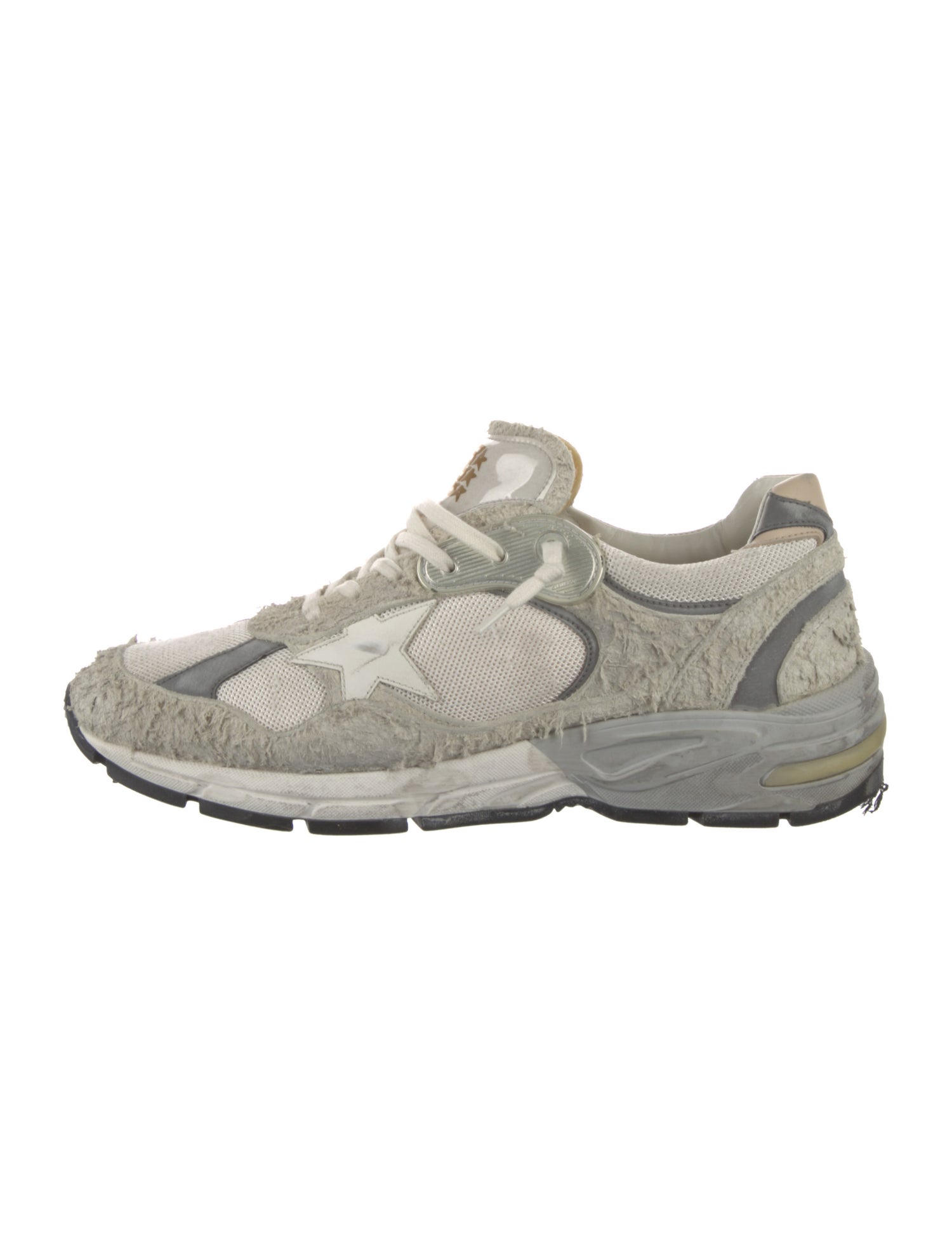 Golden Goose Suede Printed Sneakers