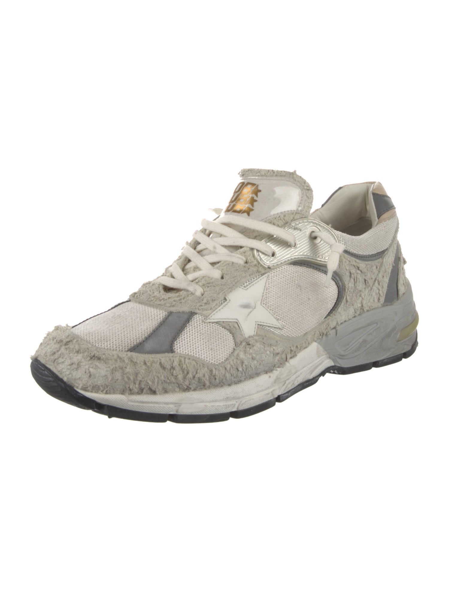 Golden Goose Suede Printed Sneakers