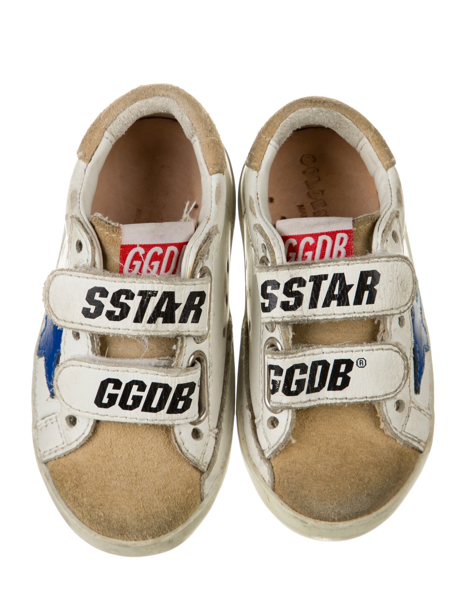 Golden Goose Toddler Boys' Distressed Velcro Shoes