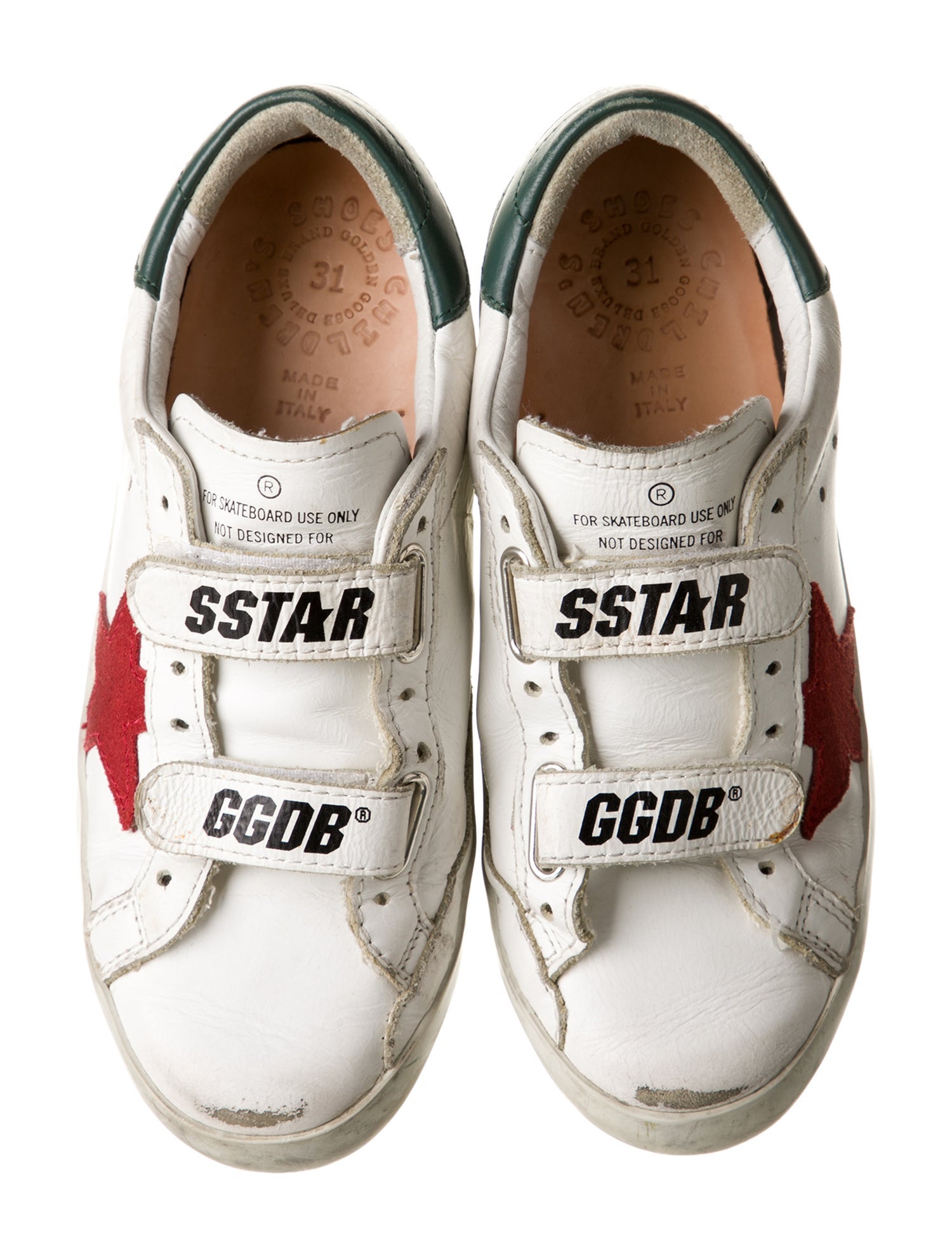 Golden Goose Velcro Closure Shoes