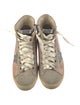 Golden Goose Leather Colorblock Pattern Sneakers