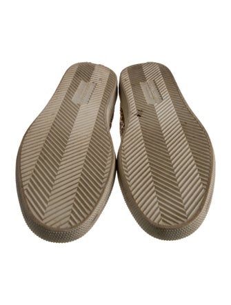 Golden Goose Glitter Printed Sneakers