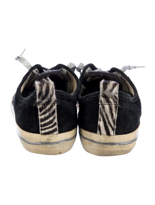 Golden Goose Suede Printed Sneakers