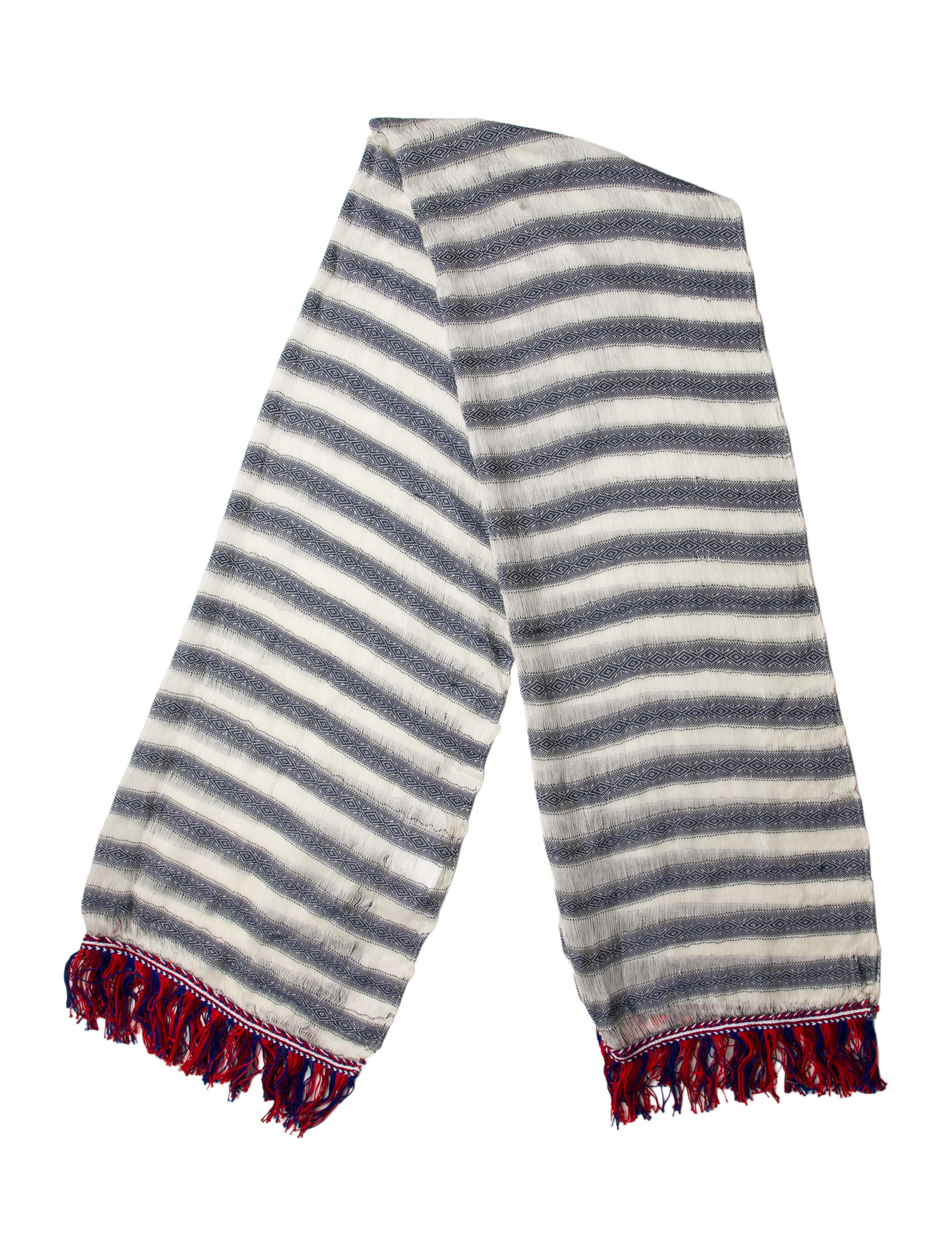 Golden Goose Striped Scarf