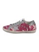 Golden Goose Canvas Printed Sneakers