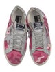 Golden Goose Canvas Printed Sneakers