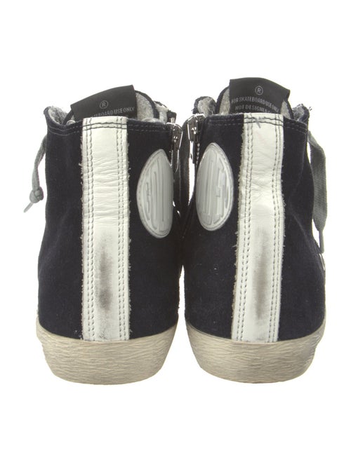 Golden Goose Suede Distressed Accents Sneakers