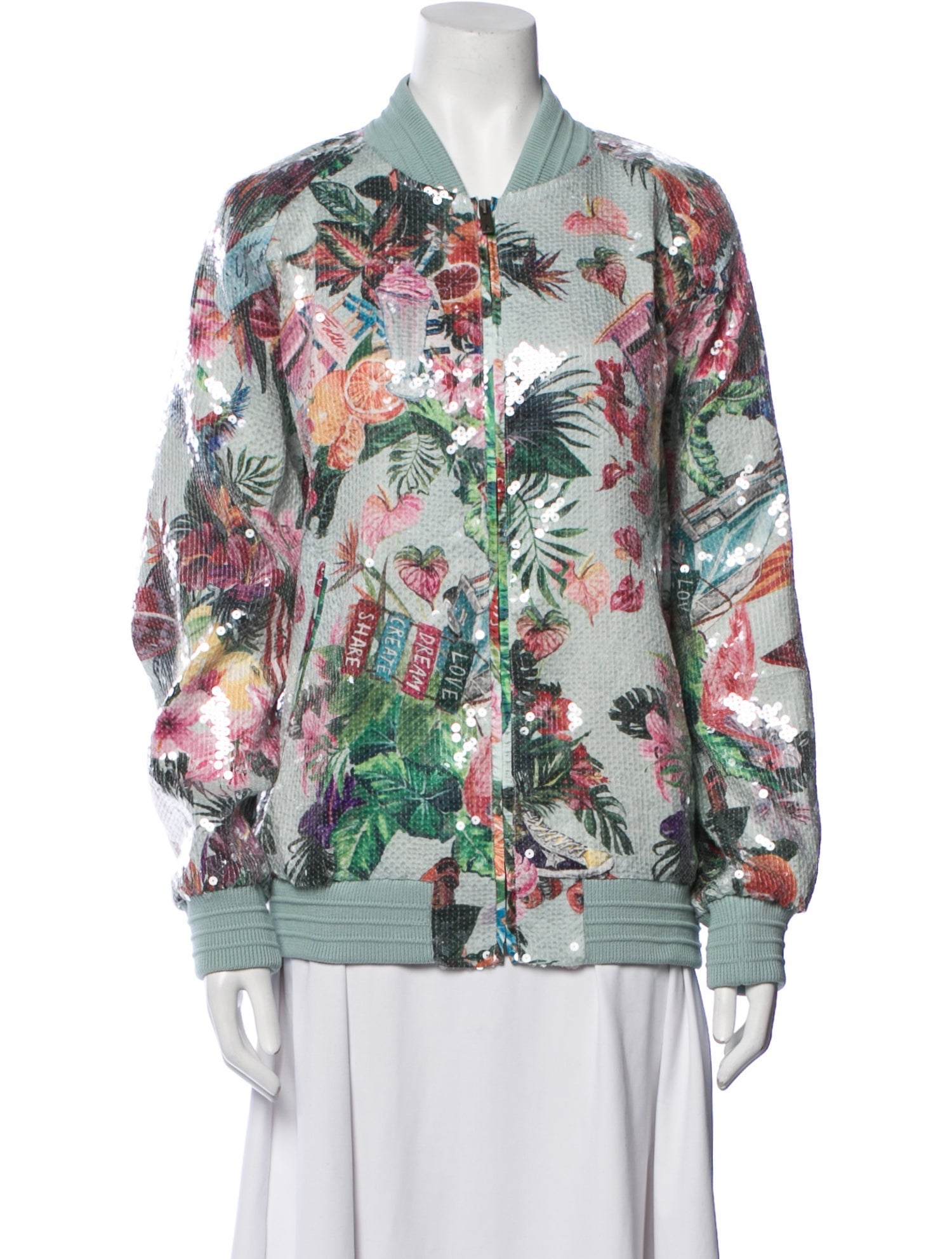 Golden Goose Printed Bomber Jacket w/ Tags