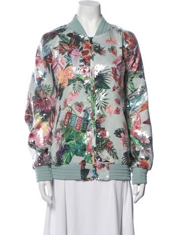 Golden Goose Jackets Printed Bomber Jacket Us4, It40 | S