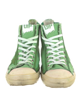 Golden Goose Canvas Sneakers