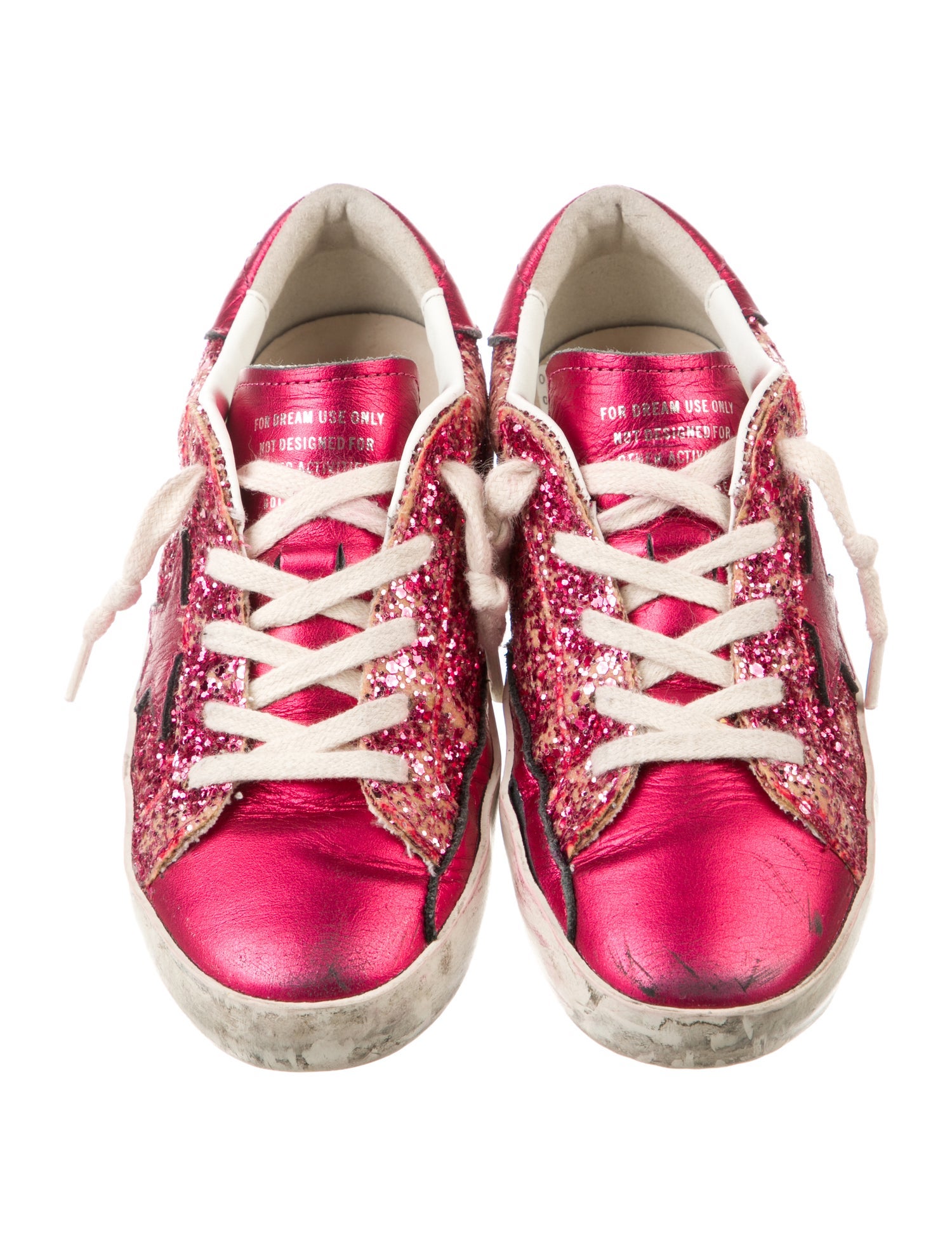 Golden Goose Glitter Low Top Sneakers