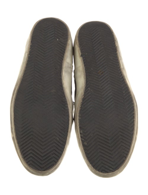 Golden Goose Canvas Distressed Accents Sneakers