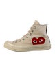 Comme des Garçons Play x Converse Canvas Printed Sneakers