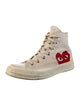 Comme des Garçons Play x Converse Canvas Printed Sneakers