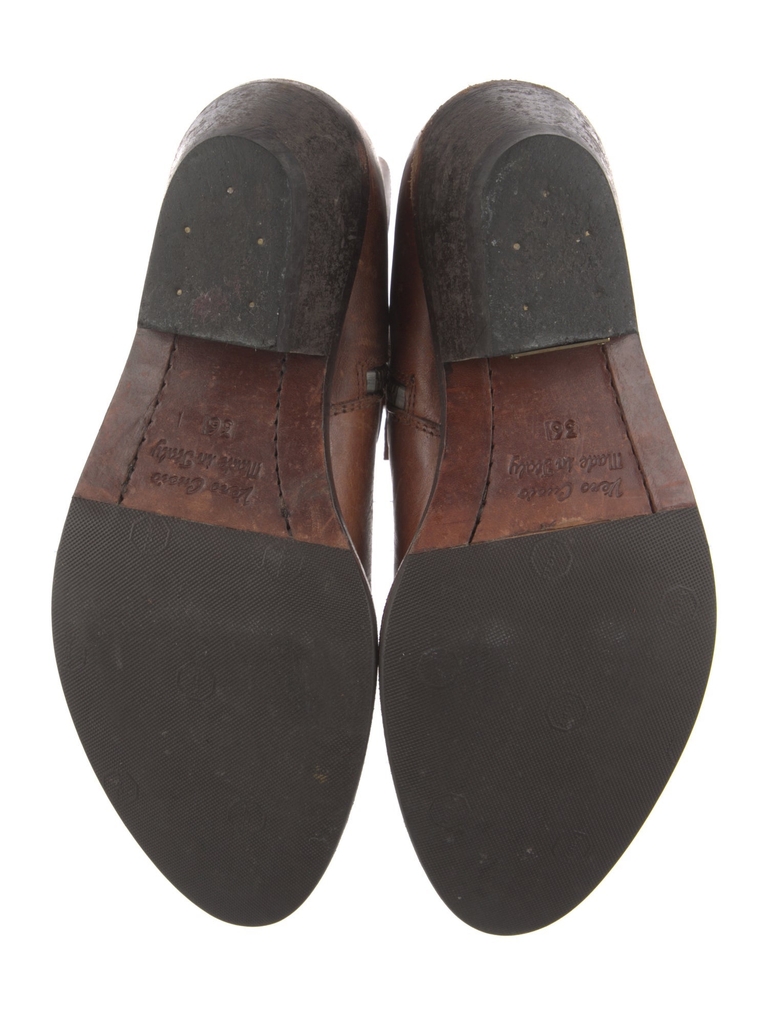 Golden Goose Leather Distressed Accents Western Boots