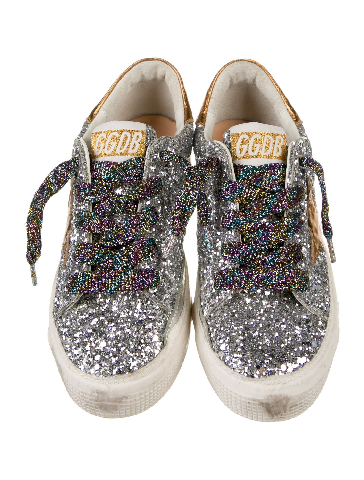 Golden Goose Glitter Low-Top Sneakers