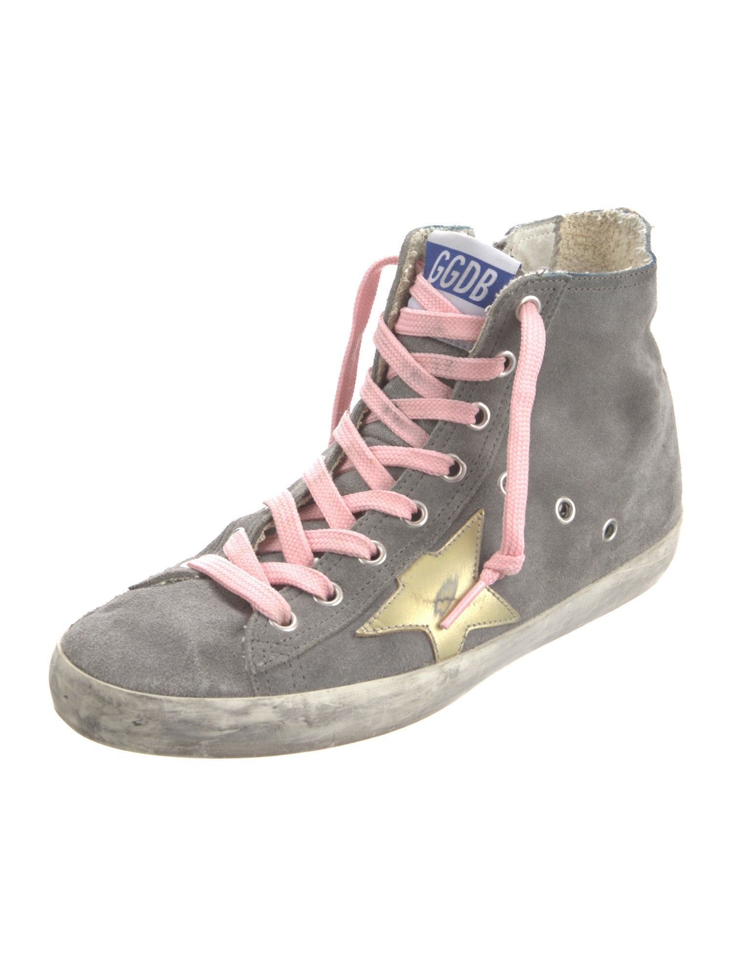 Golden Goose Suede Printed Sneakers