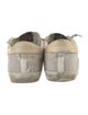 Golden Goose Leather Colorblock Pattern Sneakers