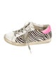 Golden Goose Pony Hair Leather Sneakers