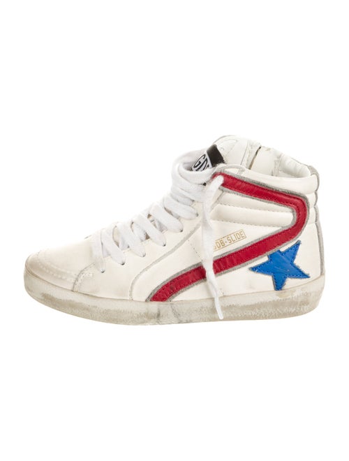 Golden Goose Leather High-Top Sneakers