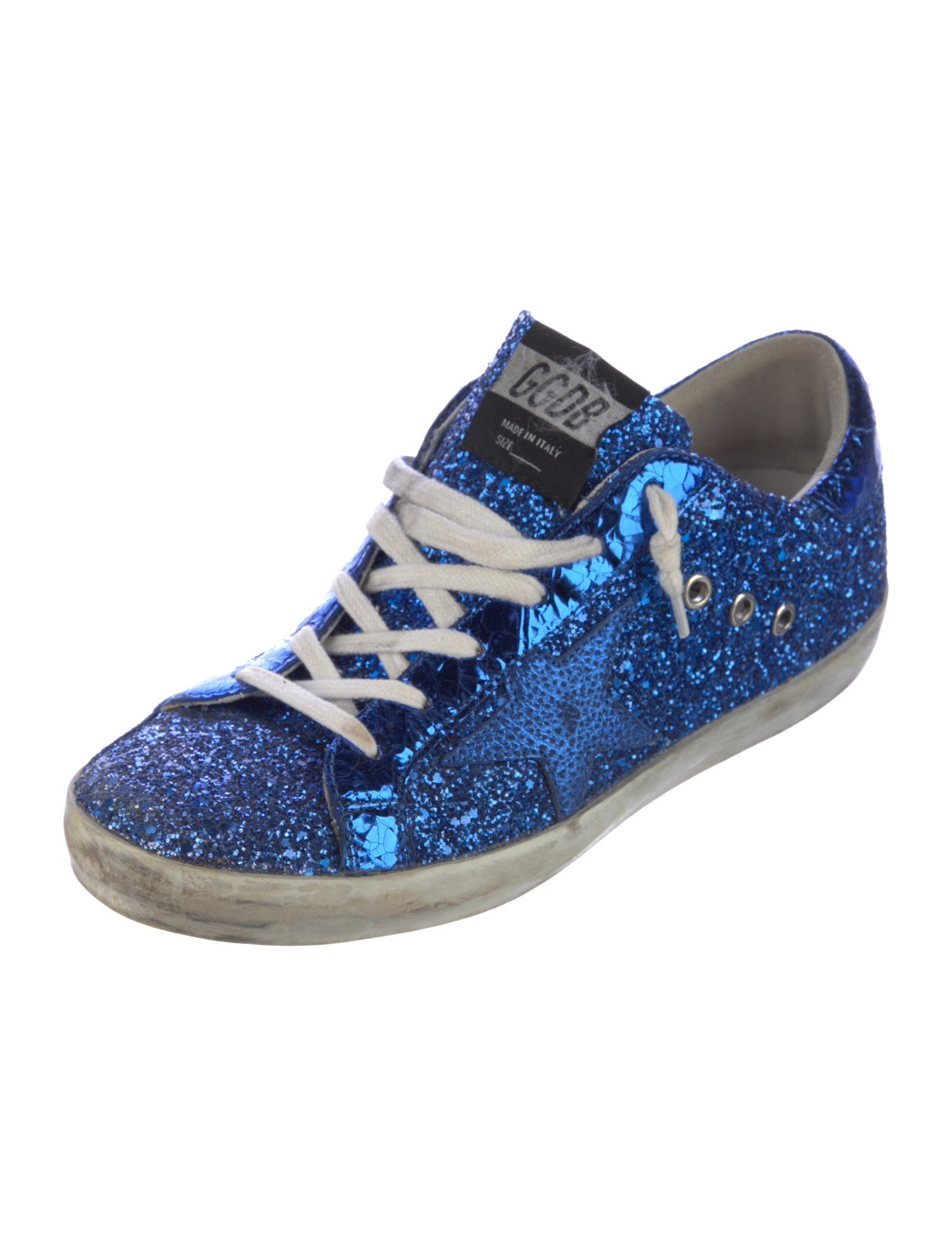 Golden Goose Glitter Glitter Accents Sneakers