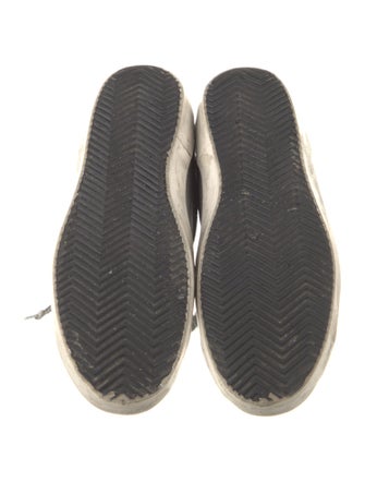 Golden Goose Leather Colorblock Pattern Sneakers