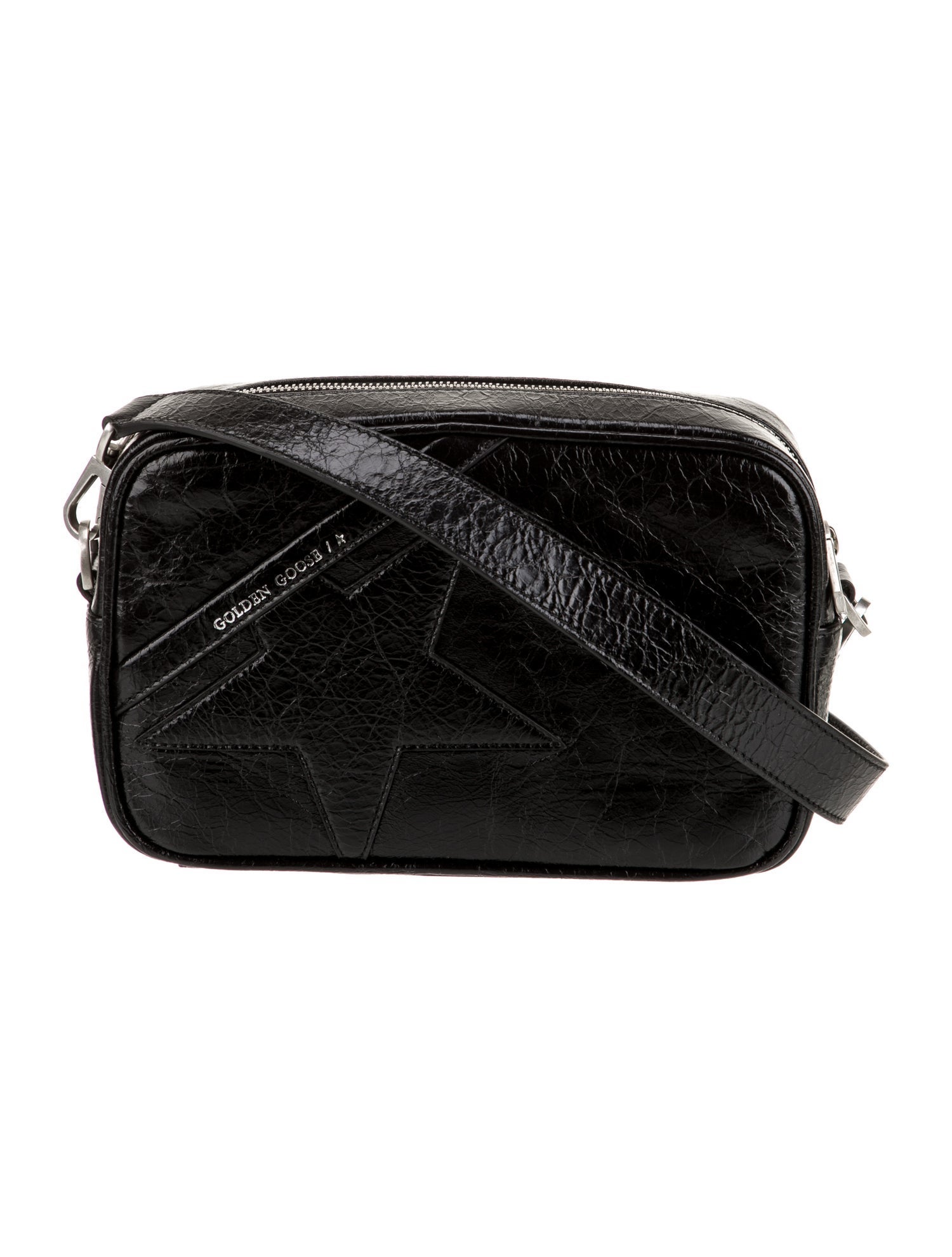 Golden Goose Patent Leather Crossbody Bag
