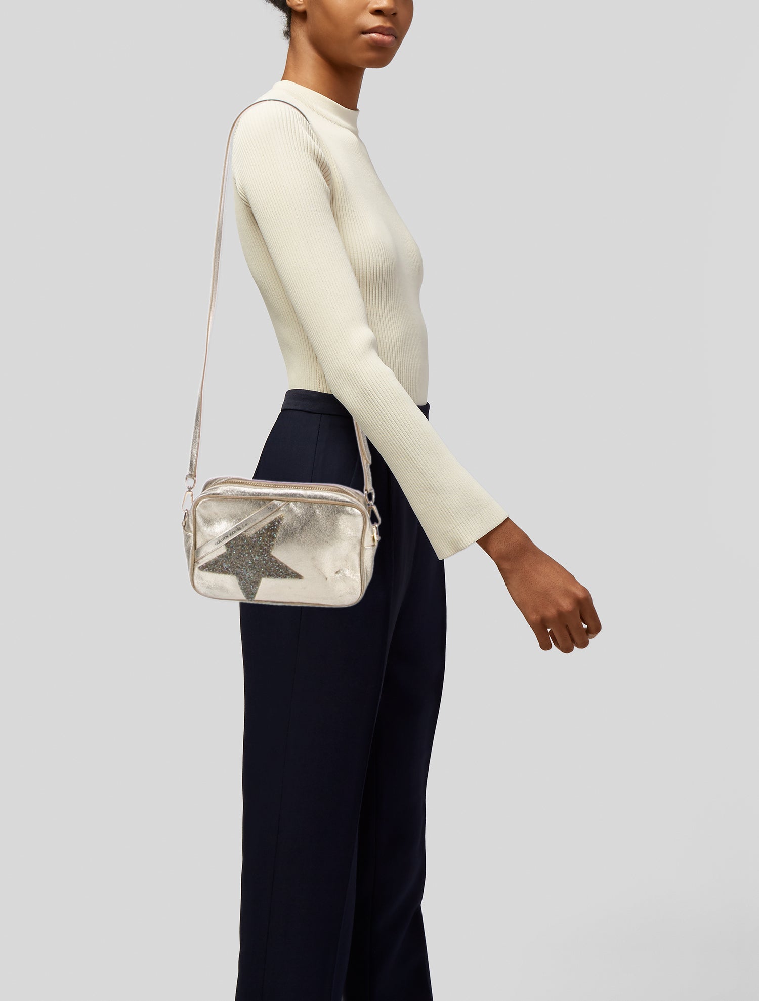 Golden Goose Leather Clutch