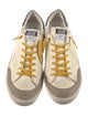 Golden Goose Leather Printed Sneakers