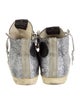 Golden Goose Glitter Colorblock Pattern Sneakers
