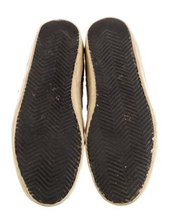 Golden Goose Glitter Colorblock Pattern Sneakers