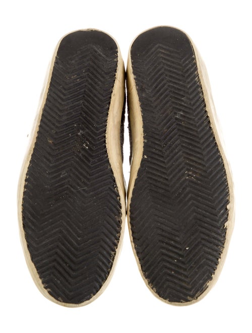 Golden Goose Glitter Colorblock Pattern Sneakers
