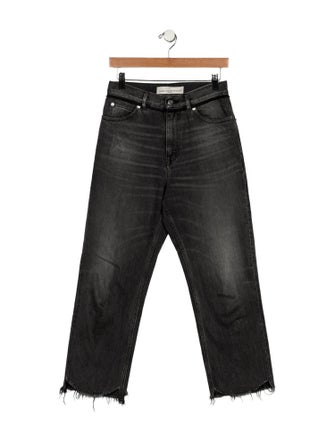Golden Goose High-Rise Straight Leg Jeans