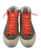 Golden Goose Canvas Printed Sneakers