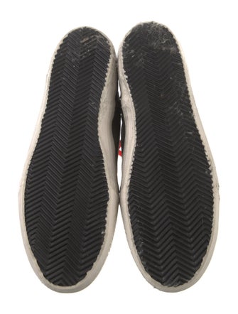 Golden Goose Canvas Printed Sneakers