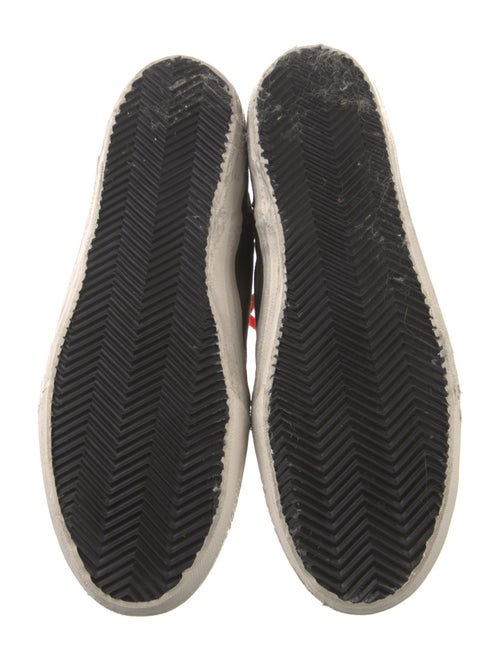 Golden Goose Canvas Printed Sneakers