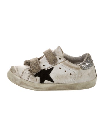 Golden Goose Sizes 2-6 Girls' Low Top Distressed Sneakers 10