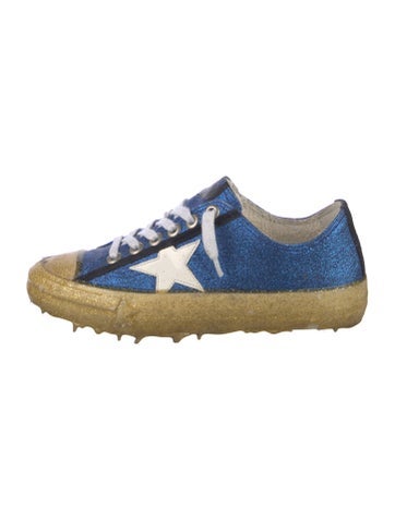Golden Goose Sneakers Glitter Graphic Print IT 37 | 7