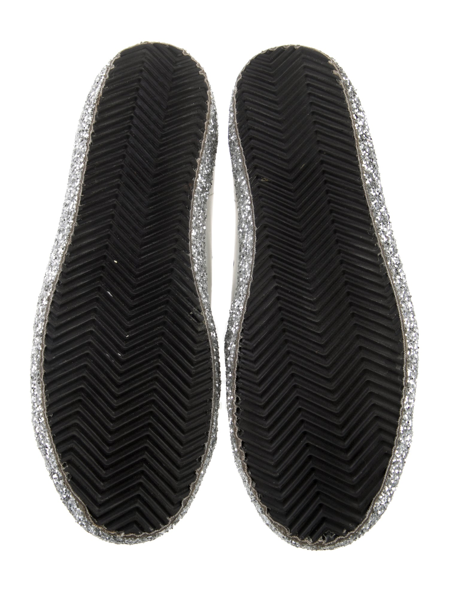 Golden Goose Leather Animal Print Sneakers