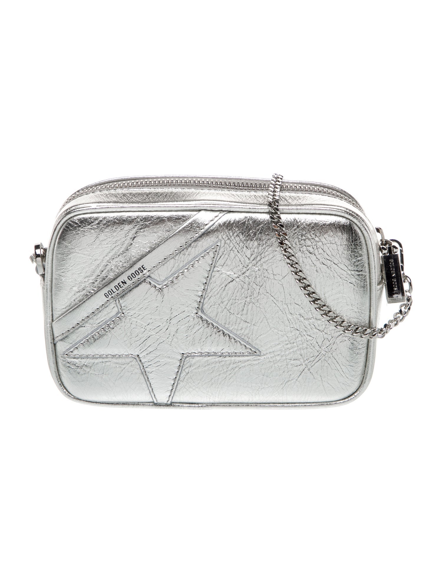 Golden Goose Leather Messenger Bag