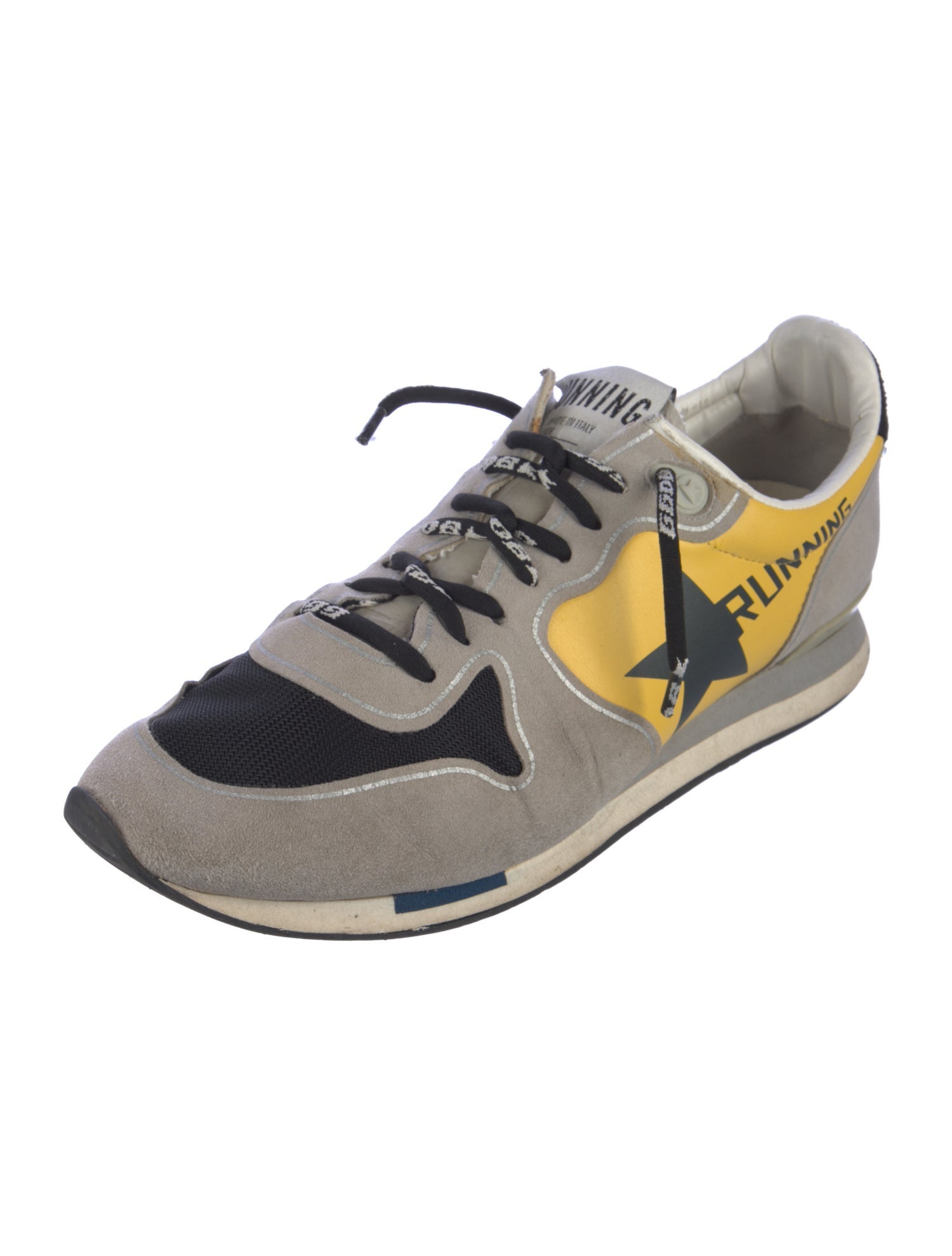 Golden Goose Suede Printed Sneakers